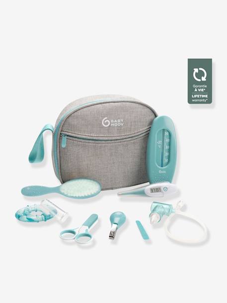 Baby Toiletry Kit & Accessories, by BABYMOOV Light Blue+Light Orange 