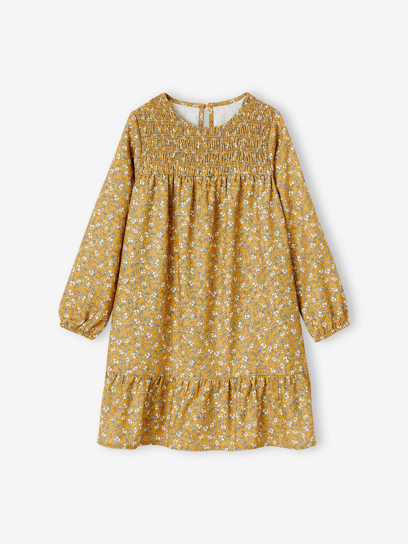 Little girl mustard on sale dress