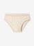 Pack of 5 Fancy Briefs in Rib Knit for Girls nude pink 