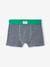 Pack of 5 Skateboarding Stretch Boxers for Boys green 