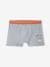 Pack of 5 Stretch Yeti Boxers for Boys grey blue 