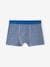 Pack of 5 Stretch Boxers for Boys, 'Space' royal blue 