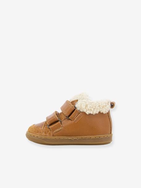 Trainers for Babies, Bouba Scratch Wool F SHOO POM® camel 