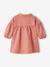 Twill Dress with Peter Pan Collar for Babies rose 