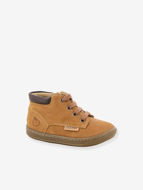 Bouba Zip Desert Boots for Babies, by SHOO POM® camel+navy blue 