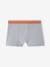 Pack of 5 Stretch Yeti Boxers for Boys grey blue 