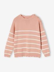 Fancy Striped Jumper for Girls