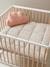 Dual Fabric Floor/Playpen Mat, Plain ochre+olive+taupe 