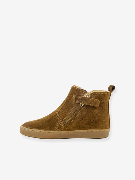 Play New Apple Velour Boots for Babies, by SHOO POM® camel+khaki 