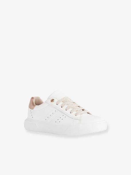 Trainers with Laces & Zip, J Nettuno Girl by GEOX® white 