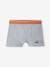 Pack of 5 Stretch Yeti Boxers for Boys grey blue 