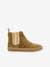 Boots for Babies, Play New ShineVelours by SHOO POM® camel+navy blue 