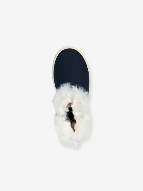 Furry Boots, J Theleven Girl by GEOX® navy blue 