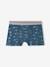 Pack of 5 Stretch Yeti Boxers for Boys grey blue 