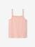 Pack of 3 Fancy Strappy Tops for Girls, Basics ecru 