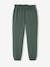 Fleece Joggers with Paperbag Waistband for Girls aqua green+green+navy blue+sweet pink 