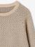 Jumper in Fancy Knit for Boys ecru 