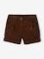 Corduroy Shorts for Girls hazel+sand beige 