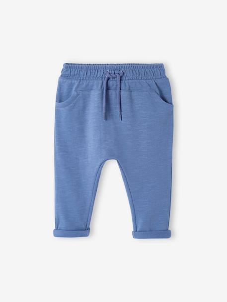 Baby Boys Fleece Trousers BEIGE LIGHT SOLID+caramel+Dark Blue+Green+GREY MEDIUM MIXED COLOR+Red+slate blue 