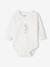 Pack of 3 'Bouquets' Long Sleeve Bodysuits for Newborn Babies rosy 