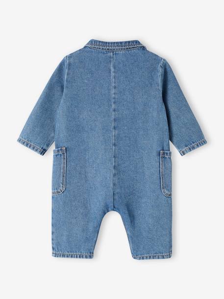 Denim Jumpsuit for Babies stone 