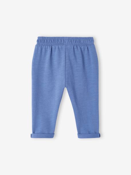 Patterned Fleece Pants - Dark blue/stars - Kids