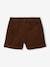 Corduroy Shorts for Girls hazel+sand beige 