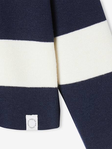 Hooded Jumper for Boys blue+navy blue 