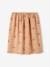 Floral Midi Skirt in Fleece, for Girls peach 