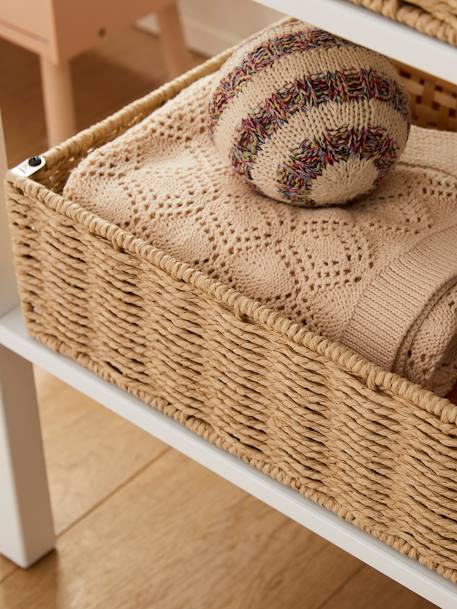 Storage Basket for Changing Tables beige 