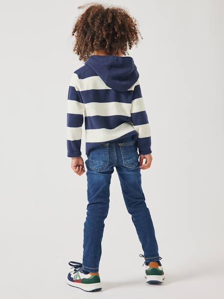 MEDIUM Hip, MorphologiK Slim Leg Waterless Jeans, for Boys Dark Blue+Dark Grey+Denim Blue+double stone 