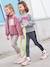 Sports Sweatshirt 'Happiness', in Bouclé Knit & Iridescent Details, for Girls marl grey 