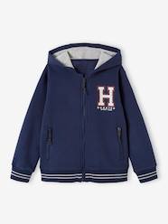 Boys-Zipped Sports Jacket with Hood for Boys