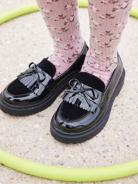 Patent Junior Moccasins black 