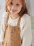 Carpenter Style Dungarees for Girls taupe 