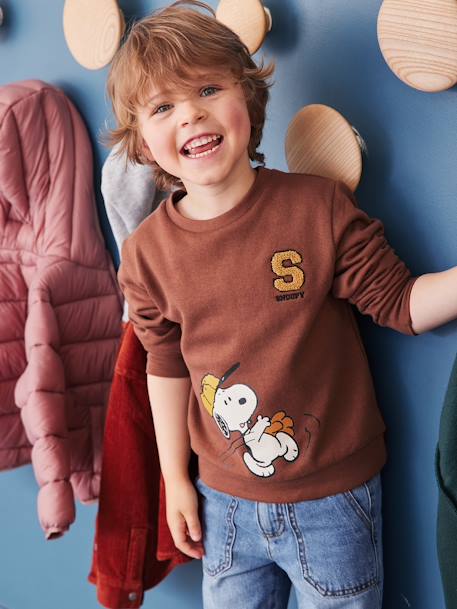 Peanuts® Snoopy Sweatshirt for Boys mocha 