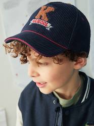 Boys-Accessories-Winter Hats, Scarves & Gloves-Warm Cap in Velour for Boys
