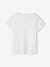 Pack of 3 Short Sleeve Fancy T-Shirts for Girls, Basics white 