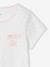 Pack of 3 Short Sleeve Fancy T-Shirts for Girls, Basics white 