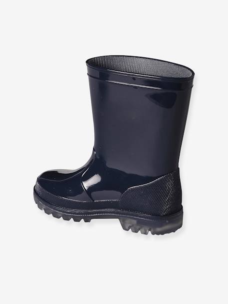 Pair of Skeleton Wellies navy blue 