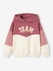 Girls-Cardigans, Jumpers & Sweatshirts-Sweatshirts & Hoodies-Colourblock Sports Hoodie for Girls