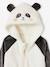 Panda Onesie Pyjama for Girls grey 