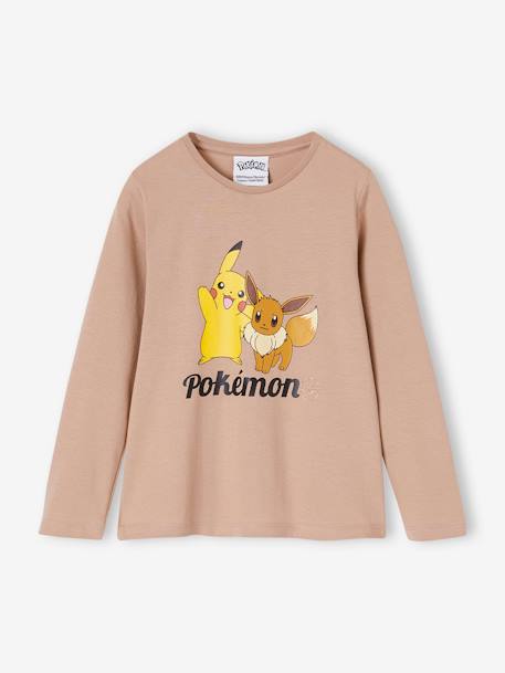 Long Sleeve Pokémon® Top for Girls beige 