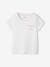 Pack of 3 Short Sleeve Fancy T-Shirts for Girls, Basics white 