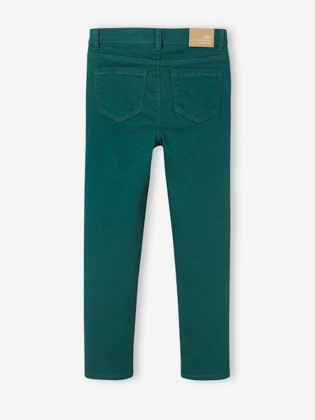NARROW Hip, Mom Fit MorphologiK Trousers,for Girls ecru+fir green+ink blue+peach+rosy 