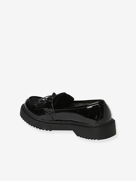 Patent Junior Moccasins black 