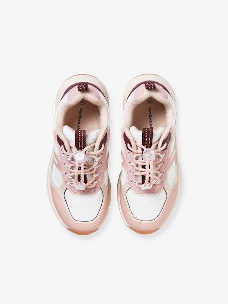 Elasticated Trainers with Thick Soles for Girls nude pink 