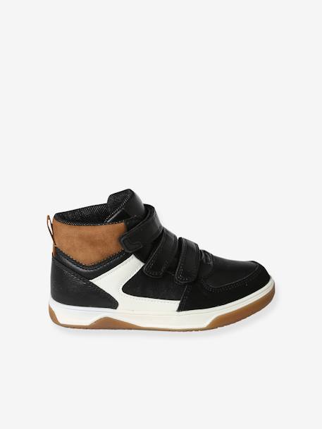 High-Top Hook&Loop Trainers for Children black 