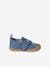 Denim Indoor Shoes with Hook-and-Loop Strap, for Babies denim blue+printed blue 