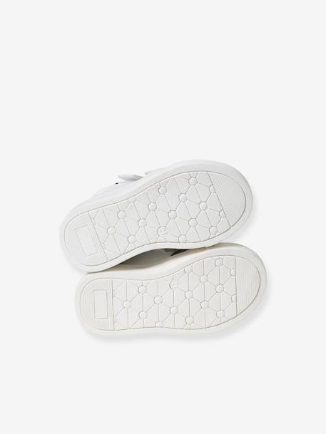 Trainers with Fancy Hook-&-Loop Fasteners, for Babies white 